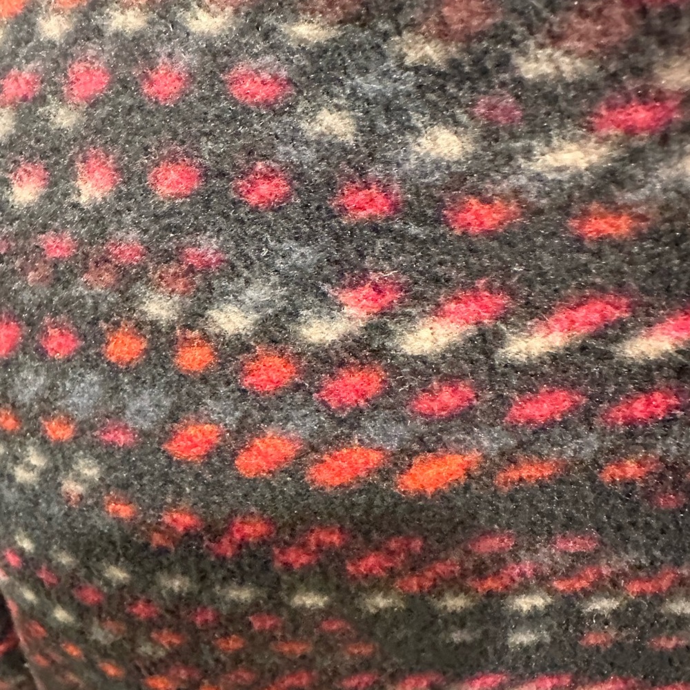 Elegant Women's Sweater WRAP  Black and Red L - Picture 9 of 10